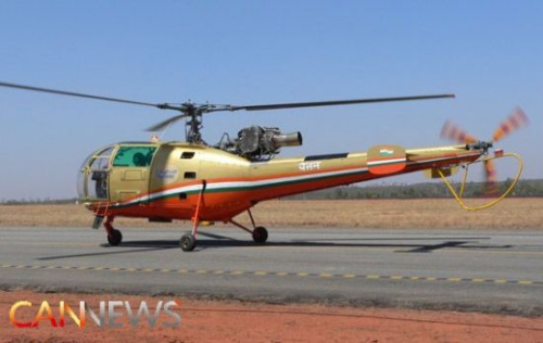 資料圖:印度裝備的獵豹多用途直升機 資料圖:印度裝備的獵豹多用途直升機
