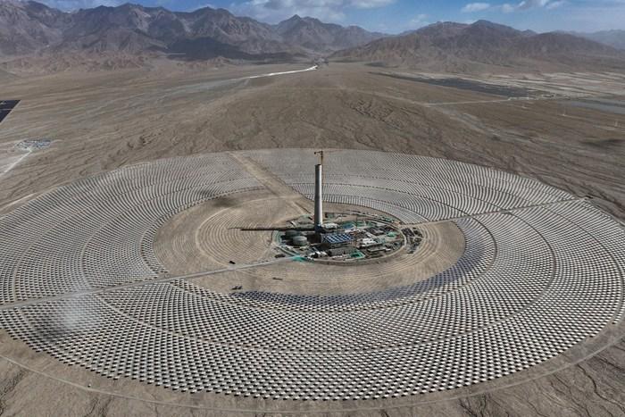 探訪中國在建單體規(guī)模最大塔式光熱項目