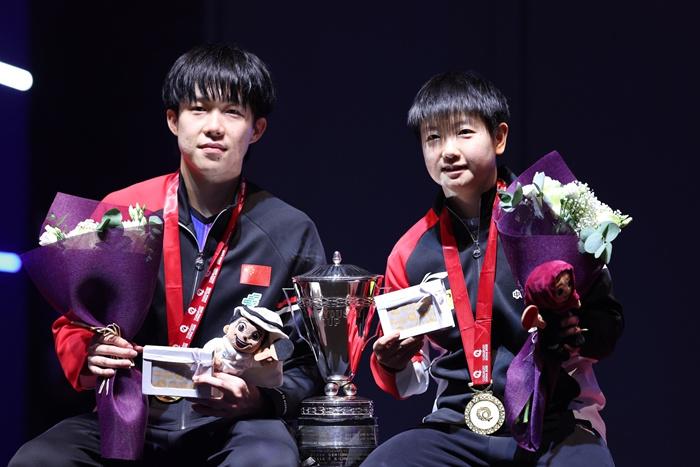 三連冠！王楚欽/孫穎莎奪得世乒賽混雙冠軍