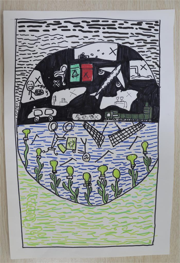 《保護(hù)家園，低碳生活》吳伊凡 10歲