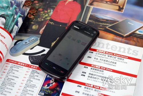 音樂機型觸控能手 諾基亞5800XM僅售1950元