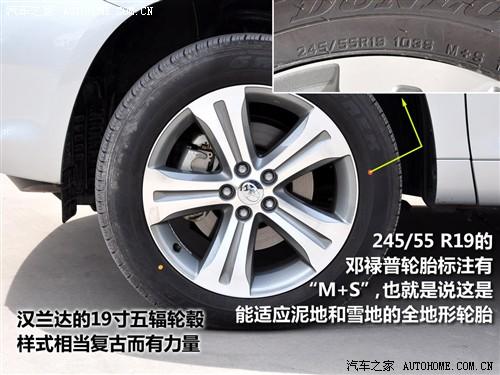 汽車之家 廣汽豐田 漢蘭達(dá) 2.7l 兩驅(qū)豪華導(dǎo)航版