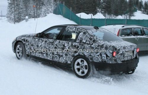 尺寸全面提升? 2012款寶馬3系諜照曝光