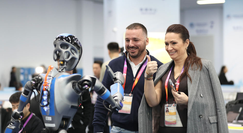 【中新畫報】太超前了，進博會！