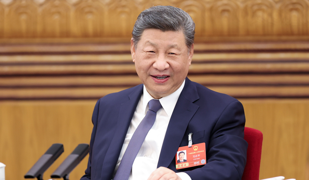 習近平參加江蘇代表團審議