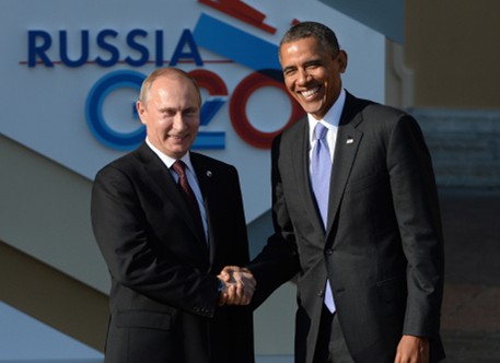 G20峰會(huì):普京奧巴馬變疏遠(yuǎn)座位相隔由1變5人