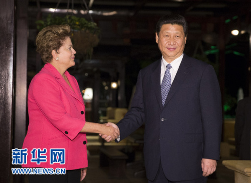 習(xí)近平會(huì)見(jiàn)巴西總統(tǒng):中國(guó)樂(lè)見(jiàn)拉美地區(qū)發(fā)展壯大