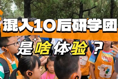 90后大齡兒童混進10后研學團，被教育了……