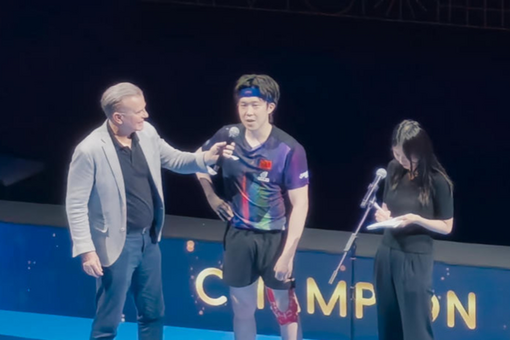 王楚欽：每一場(chǎng)比賽印象都很深刻，感覺(jué)太難了